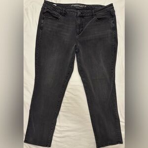 American Eagle Dark Gray Women's Jeans Size 20